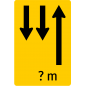 Gegenverkehr (Angaben einer Streckenlänge möglich)