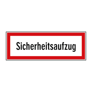 Sicherheitsaufzug