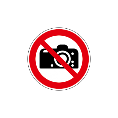 Fotografieren verboten