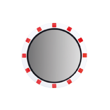 Verkehrsspiegel BASIC Kunststoffrahmen Rund ø600mm inkl. Befestigungsmaterial