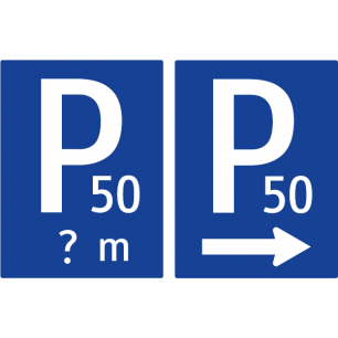 Parkplatzbeschilderung Autobahn