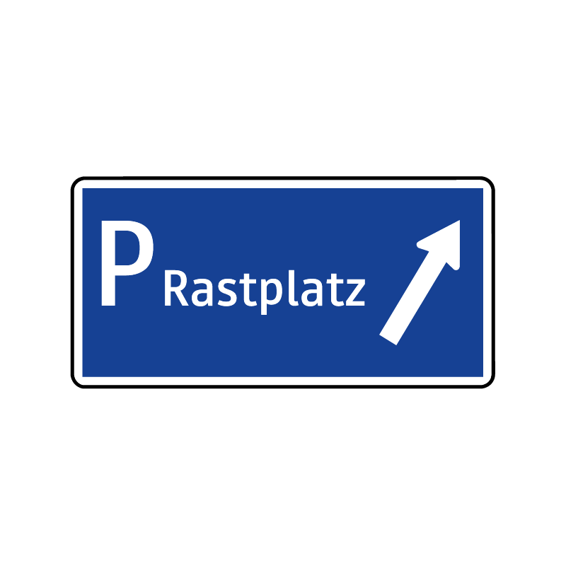 1. Ausfahrtswegweiser