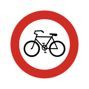 Fahrverbot für Fahrräder