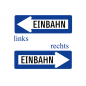 rechts/links Einbahnstraße