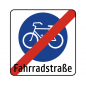 Ende einer Fahrradstraße