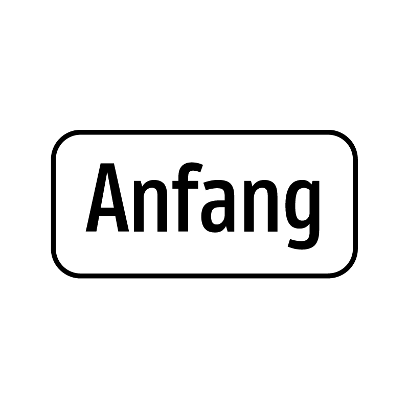 Zusatztafeln - Anfang