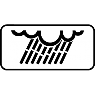 Zusatztafeln - Regen