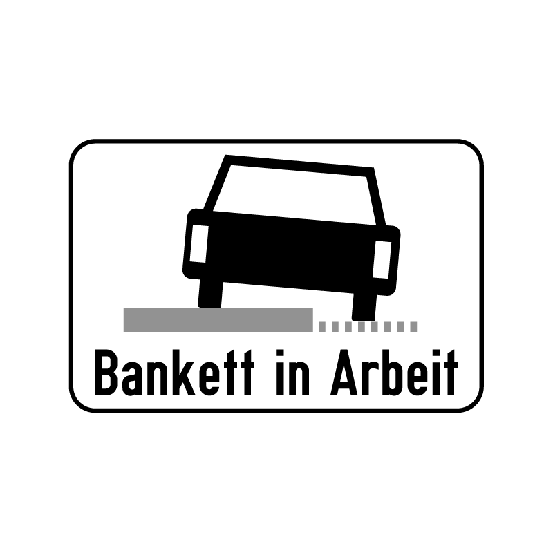 Zusatztafeln - Bankett in Arbeit