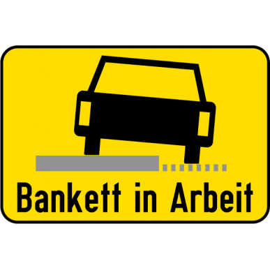 Zusatztafeln - Bankett in Arbeit